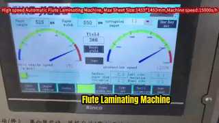 JIGUO 고속 자동 플루트 라미네이팅 머신