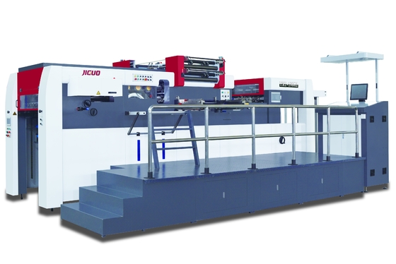 주문 380×340mm을 위한 34KW 전열판 자동 핫 포일 스탬핑 머신 online manufacture