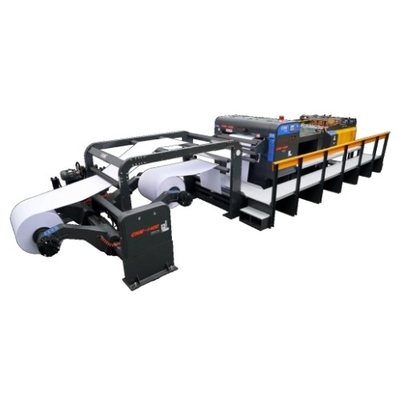 주문 AC380V / 220V 사용 된 롤 페이퍼 시트 머신 종이 절단 머신 1400-2 online manufacture