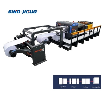 주문 2 롤 종이 롤 로 셰이트 커터 머신 총 전력 29KW online manufacture