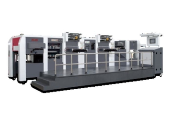 주문 자동 포일 스탬핑 핫 엠보스 & 다이-컷 & 스트립 머신 600 TON online manufacture