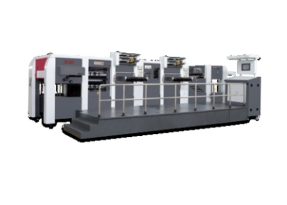 주문 중압 자동 핫 포일 스탬핑 머신 최대 배달 스파일 높이 1400mm 38KW 총 전력 online manufacture