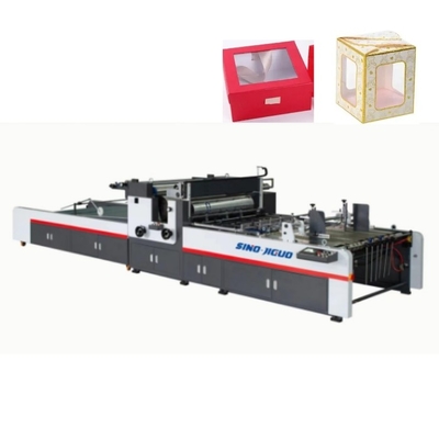 주문 기계 e-골 100×100mm 자동 중첩기 접착기를 메우는 통 박스 윈도 online manufacture