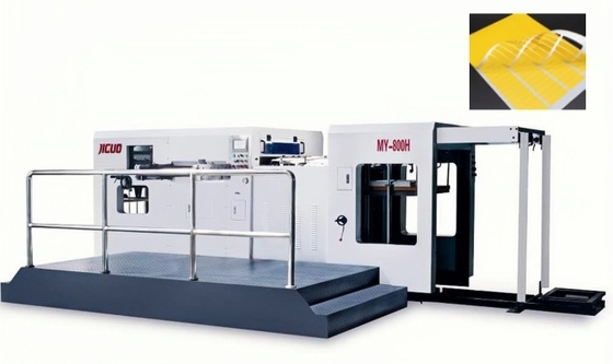 주문 작은 크기의 자동 다이 절단 기계 자착 옷 태그 절단 online manufacture