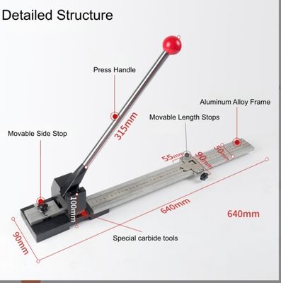 주문 Creasing Matrix Cutter Be Used With Automatic Die Cutting Machine Automatic Creasing Strip Cutter online manufacture