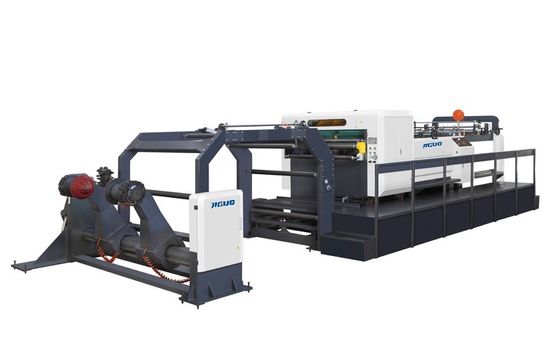 주문 JIGUO ZWC-1700-1 Paper Sheeter Cutter Machine，Reference weight of cutting paper：50-500g/m2，Maximum cutting meter speed：300m/min online manufacture