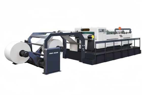 주문 JIGUO   ZWC-1700-2 Paper Sheeter Cutter Machine,Maximum cutting meter speed:300m/min,Power supply:AC380V/220Vx50HZ,Cutting accuracy:+/-0.4mm online manufacture