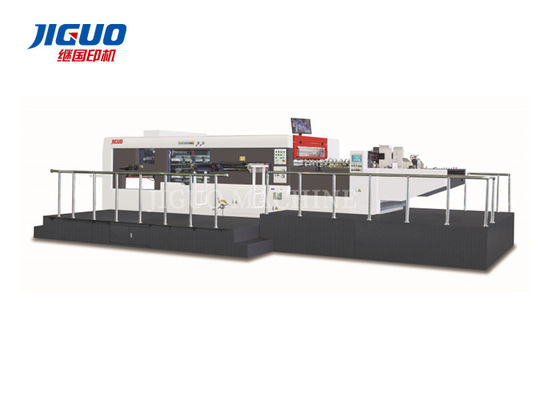 주문 4500s/H 판지로 만드는 다이 절단 기계 480T 가압지 스트립핑 머신 online manufacture