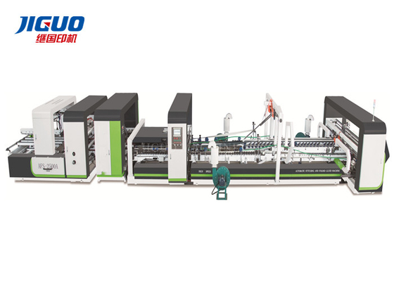 주문 자동 바느질 물결모양 판지 상자 제조기 중첩기 접착기 2500 밀리미터 용지 online manufacture