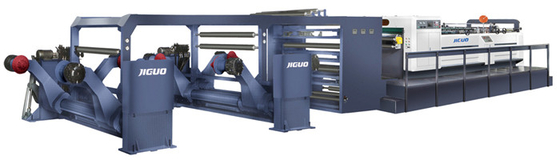 주문 서보 기구에 의한 회전식 자동 페이퍼는 종이 절단기 1400 밀리미터 폭에 밀려옵니다 online manufacture