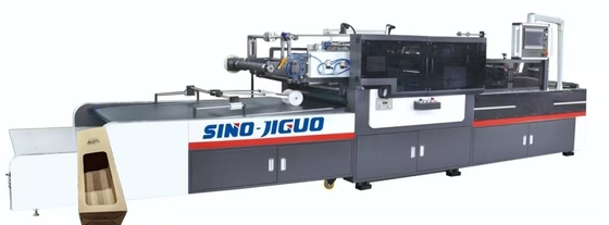 SIINO JIGUO TC-760Q 자동 서보 창문 패치 기계 (코너 커팅 및 크리징 기능 포함), 최대 시트 크기(mm): 760*850, 필름 시트 두께(mm): 0.03-0.3