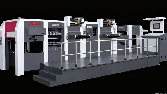 고리 판 두께 0.1-3mm 포일 핫 스탬핑 머신 0.1mm 다이-컷 정밀성