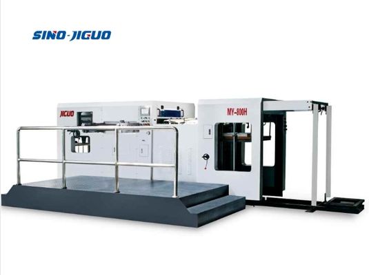 Automatic Die Cutter Creasing JIGUO MY-800H Ideal For Stickers Hang Tags Corrugated Packages